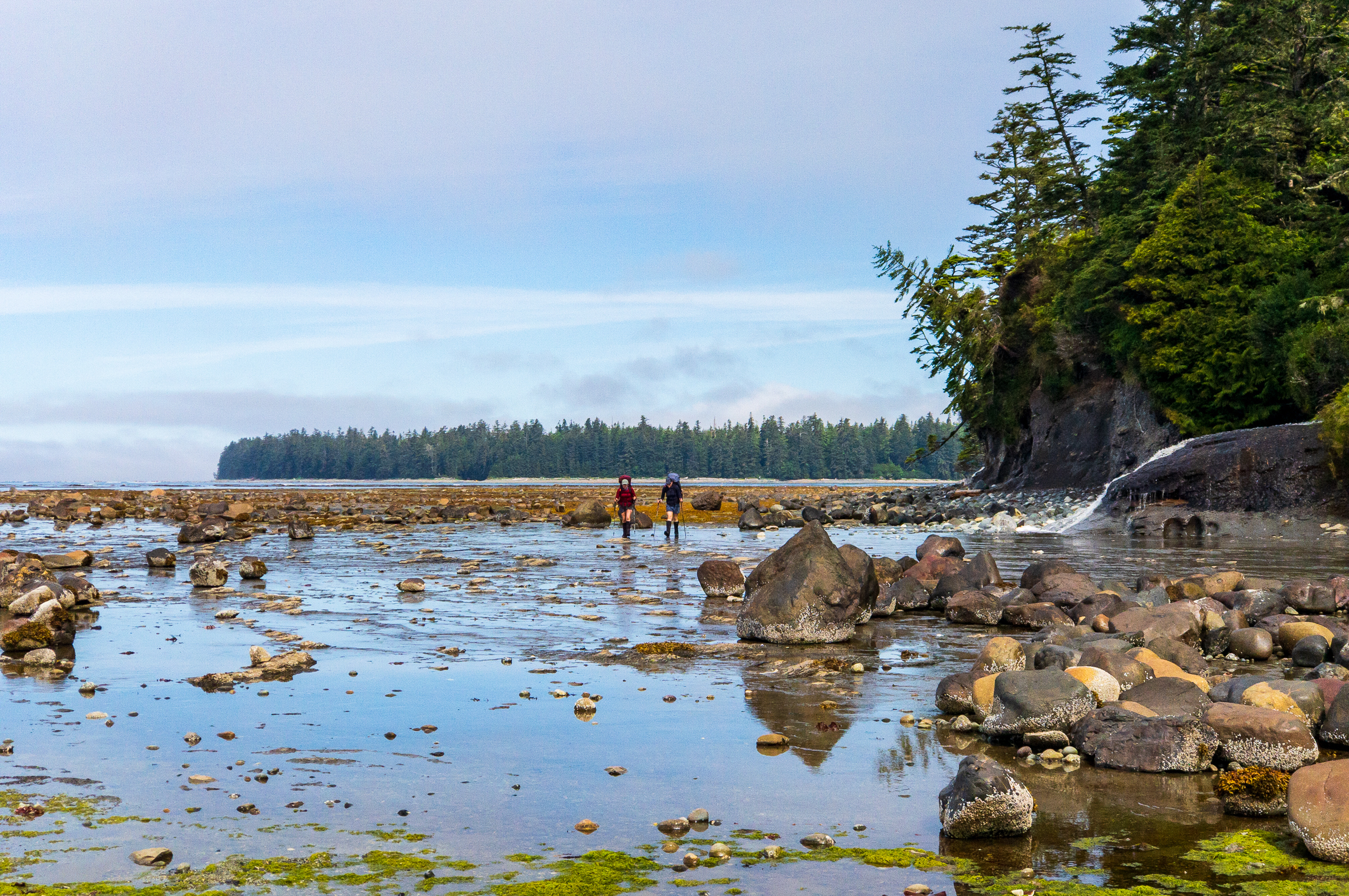 Nootka Trail Intertidal Waterfall